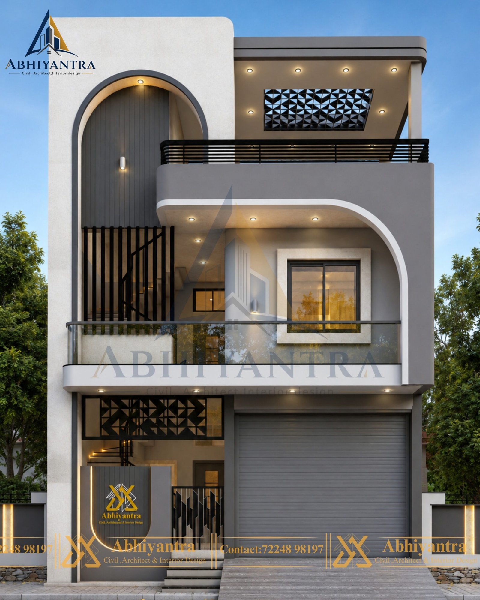 Black Modern Project Proposal Cover A4 Document - 20